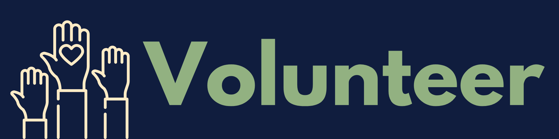 Volunteer graphic header