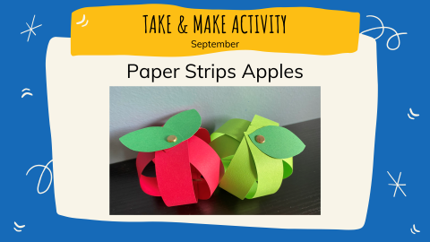 Paper Strips Apples