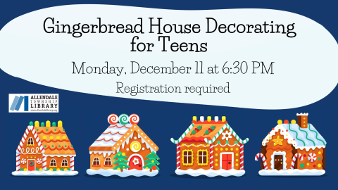 Gingerbread House Decorating for Teens