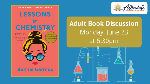 Adult Book Discussion Monday, June 23, 6:30 PM